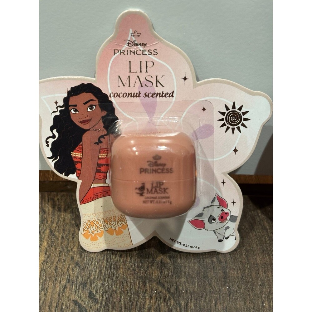Disney Princess Lip Mask Moana and Snow White Coconut and Apple Scented NIP - Picture 2 of 4